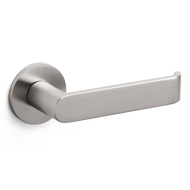 BETA Door Lever Handle Brass With Yale 